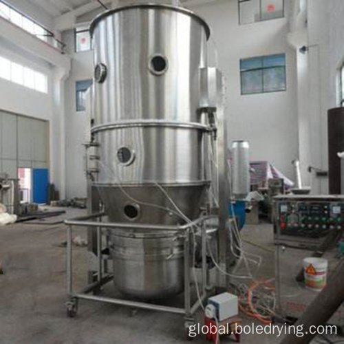 Fluid Bed Granulator Chemical powder fluid bed top spray granulator Manufactory